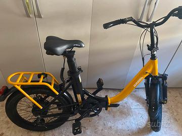 Bicicletta elettrica pieghevole