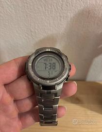 Orologio Casio Pro Trek PRW-3000 Titanio
