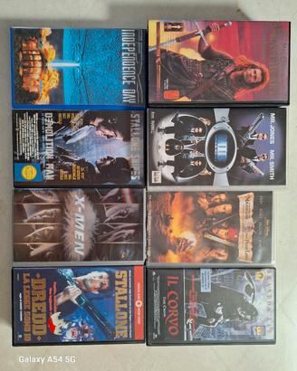 n.8 videocassette originali