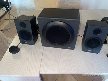 Casse Logitech 2.1 con soubwooger perfette