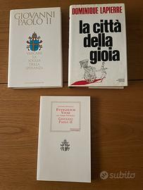 Dominique Lapierre e Papa Giovanni Paolo II