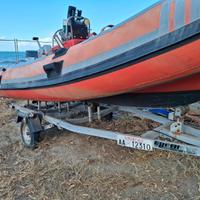 Gommone Marshall con carrello Ellebi omologato