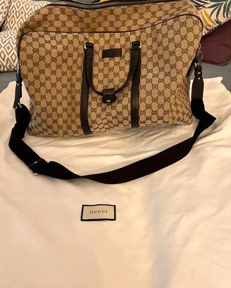 Borsone Gucci da viaggio uomo (Monogram)