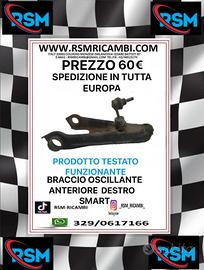 BRACCIO OSCILLANTE ANTERIORE DESTRO SMART 450