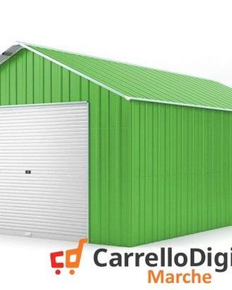 Baracca cantiere 438x724 saracinesca verde chiaro