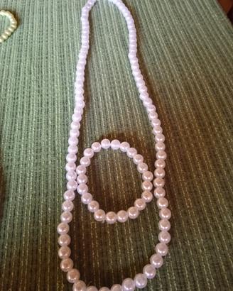 completo collana e bracciale