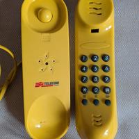 Telefono fisso Telecom Master Petit giallo