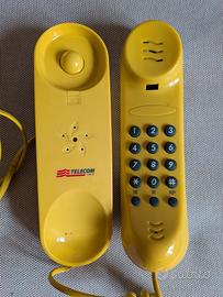 Telefono fisso Telecom Master Petit giallo