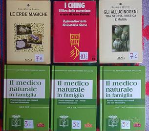 Lotto di libri di Fitoterapia e medicina naturale