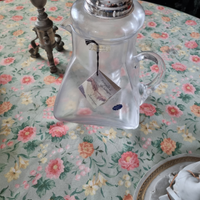 Caraffa cristallo argento