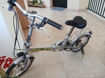 bicicletta pieghevole usata