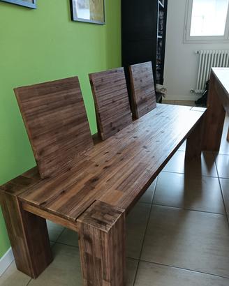 nr 1 Panca e nr  3 sedie 