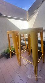 Sgabello alto da balcone