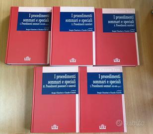 I PROCEDIMENTI SOMMARI E SPECIALI - 5 TOMI- UTET