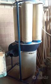 Aspiratore industriale polvere trucioli trasportab