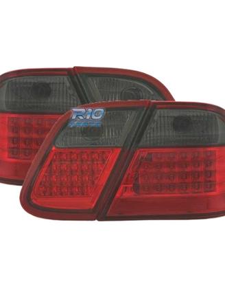 FANALI PER MERCEDES CLK W208 97-02 LED ROSSO AFFUM