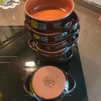 Piatti in terracotta Marrone Scuro
