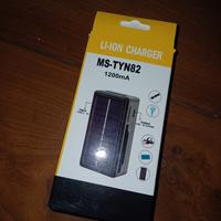 caricabatterie portatile solare 