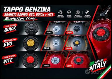 Tappo Benzina a vite e sgancio rapido