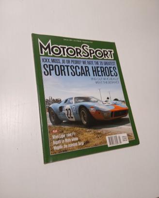 Rivista in lingua inglese MOTORSPORT gennaio 2004