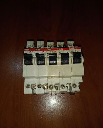 INTERRUTTORI MAGNETOTERMICI - ABB S91, C10 C16