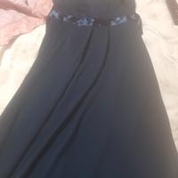 Vestito Lungo Cerimonia Blu