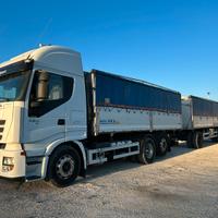 Iveco STRALIS 560 EURO5 ribaltabile + rimorchio