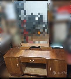 Antica Pettiniera, specchiera in legno