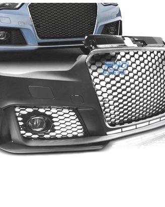 PARAURTI ANTERIORE AUDI A3 8V 12-16 LOOK RS3 CROMO
