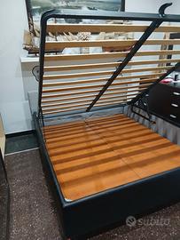 letto matrimoniale con contenitore