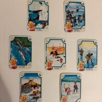 7 Figurine Mira Lanza 60/70 serie artico da 50 pun