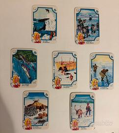 7 Figurine Mira Lanza 60/70 serie artico da 50 pun