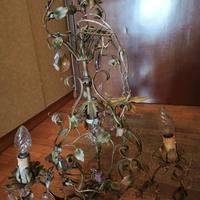 Lampadario Veneziano originale foglia oro