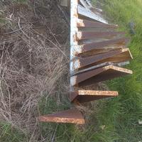 Scala a chiocciola in ferro