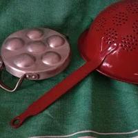 Set colino e teglia lumache anni '50