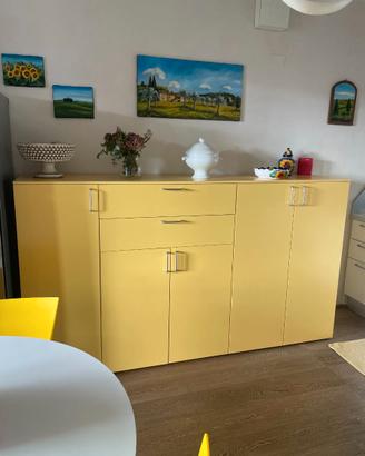 Mobile giallo da living