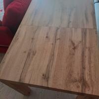 Tavolo allungabile colore rovere 