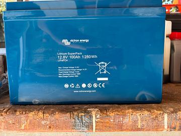 Victron batteria servizi Litio 100Ah