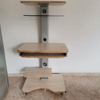 mobile porta pc stampante tastiera tv