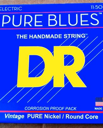 CORDE PER CHITARRA ELETTRICA DR PURE BLUES 11-50