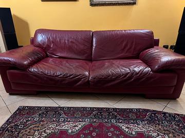 Divano tre posti in pelle divani & divani