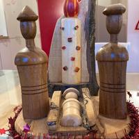 Presepe di legno