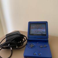 Nintendo Gameboy Advance SP blu + gioco