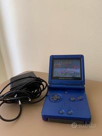 Nintendo Gameboy Advance SP blu + gioco