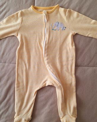 Tutina cotone 0-3 mesi John lewis