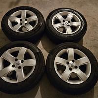 CERCHI IN LEGA ORIGINALI + GOMME MICHELIN 