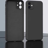 Cover custodia iPhone 11 Apple Silicone nero