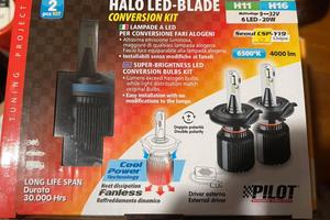 Kit Conversione LED Pilot Halo LED-Blade H8 9 11