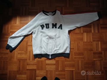 felpa puma mai usata Originale bambino