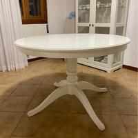 Tavolo Ingatorp Ikea Bianco Rotondo